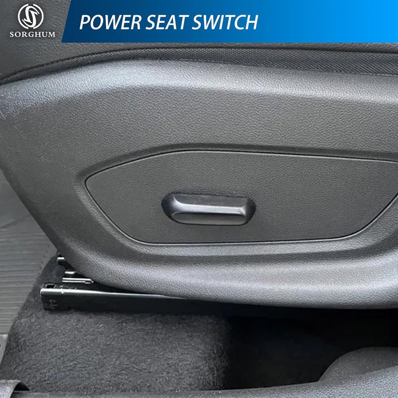 Sorghum Power Seat Switch - Adjustment Switch Control 6 Ways Compatible with 1999-2007 Chevrolet Silverado Tahoe GMC Sierra Yukon Cadillac 8 Pins Replace# 12450256 14685293 901202 - Image 2